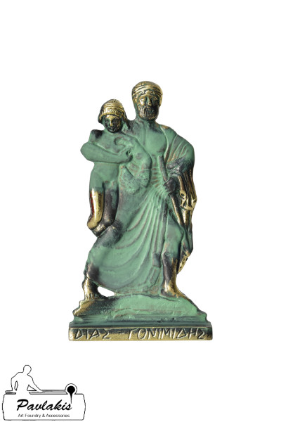 Statue Deity Zeus and Ganymede