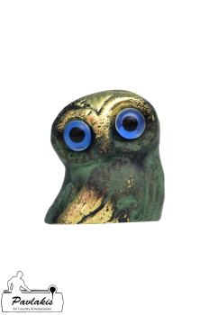 Owl statue with base massif D