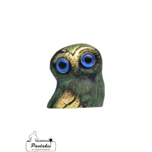Owl statue with base massif D