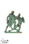 Statue Minotaur and Theseus
