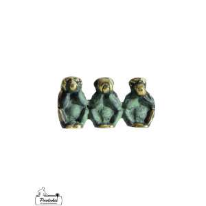 Statue Monkeys Ax3