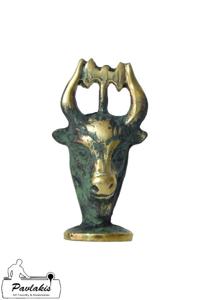 Statue Bull Head D